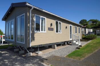 Pemberton Arrondale Lodge at Tree Tops Caravan Park in North Wales