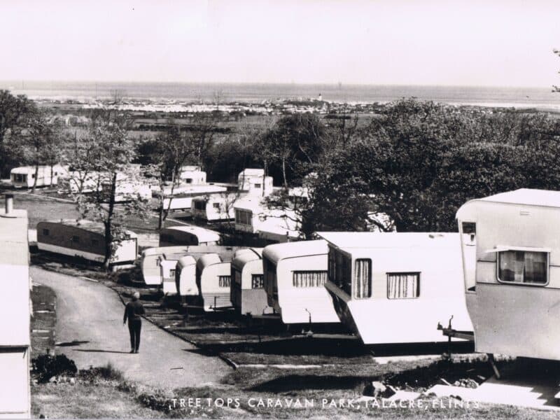 Tree Tops Caravan Park in North Wales History