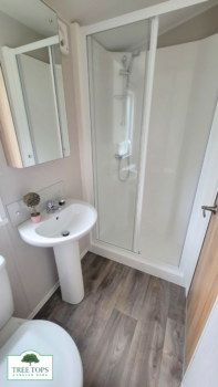 Willerby Manor 2 bedroom caravan for sale at Tree Tops Caravan Park in North Wales