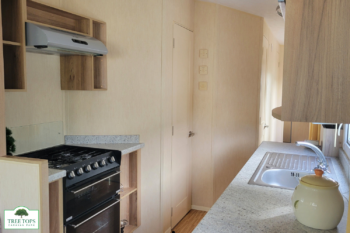 Willerby Rio Gold 3 bedroom caravan for sale at Tree Tops Caravan Park in North Wales