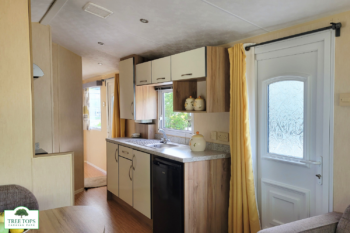 Willerby Rio Gold 3 bedroom caravan for sale at Tree Tops Caravan Park in North Wales