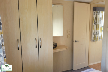 Willerby Rio Gold 3 bedroom caravan for sale at Tree Tops Caravan Park in North Wales