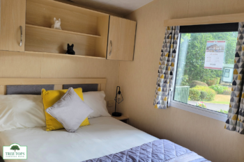 Willerby Rio Gold 3 bedroom caravan for sale at Tree Tops Caravan Park in North Wales