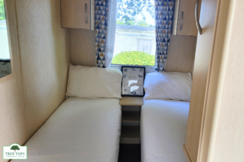 Willerby Rio Gold 3 bedroom caravan for sale at Tree Tops Caravan Park in North Wales
