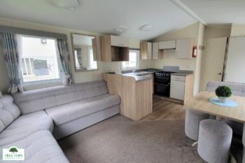 Willerby Rio Gold 2 bedroom caravan for sale at Tree Tops Caravan Park in North Wales
