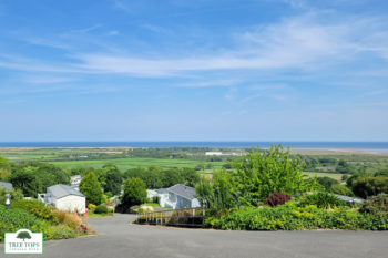 Willerby Sheraton 2 bedroom caravan with views for sale at Tree Tops Caravan Park in North Wales with views