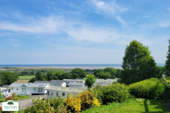 Pemberton Arrondale 2 bedroom caravan with views for sale at Tree Tops Caravan Park in North Wales with views