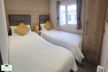 Carnaby Glenmoor 3 bedroom lodge for sale at Tree Tops Caravan Park in North Wales