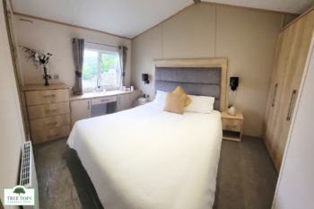Carnaby Glenmoor 3 bedroom lodge for sale at Tree Tops Caravan Park in North Wales