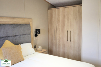 Carnaby Glenmoor 3 bedroom lodge for sale at Tree Tops Caravan Park in North Wales