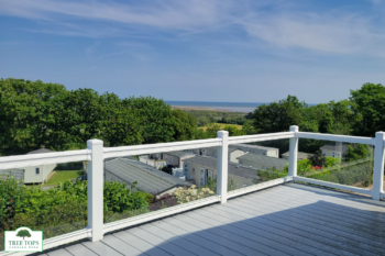 Carnaby Glenmoor 3 bedroom lodge with views for sale at Tree Tops Caravan Park in North Wales