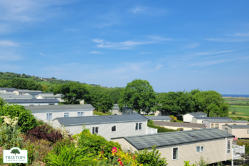 ABI Ingleton 2 bedroom caravan with views for sale at Tree Tops Caravan Park in North Wales