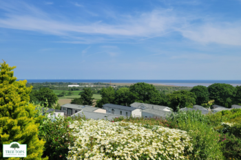 Stunning views at Tree Tops Caravan Park in North Wales
