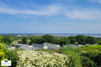 Stunning views at Tree Tops Caravan Park in North Wales