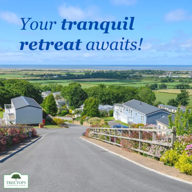 No matter where your holiday journey begins, you know your destination at 🌳Tree Tops will be perfect!Start to unwind en route, then relax completely when you arrive at your beautiful holiday caravan or lodge!😊Take a stroll through the beautiful gardens🌺 or admire the breathtaking views from the Parks' hillside location.What could be better?!Website 🔗link in bio @treetopscp#TreeTopsCaravanPark #NorthWalesHoliday #StaticCaravansForSale #HolidayCaravanOwnership #OwnersOnlyCaravanPark